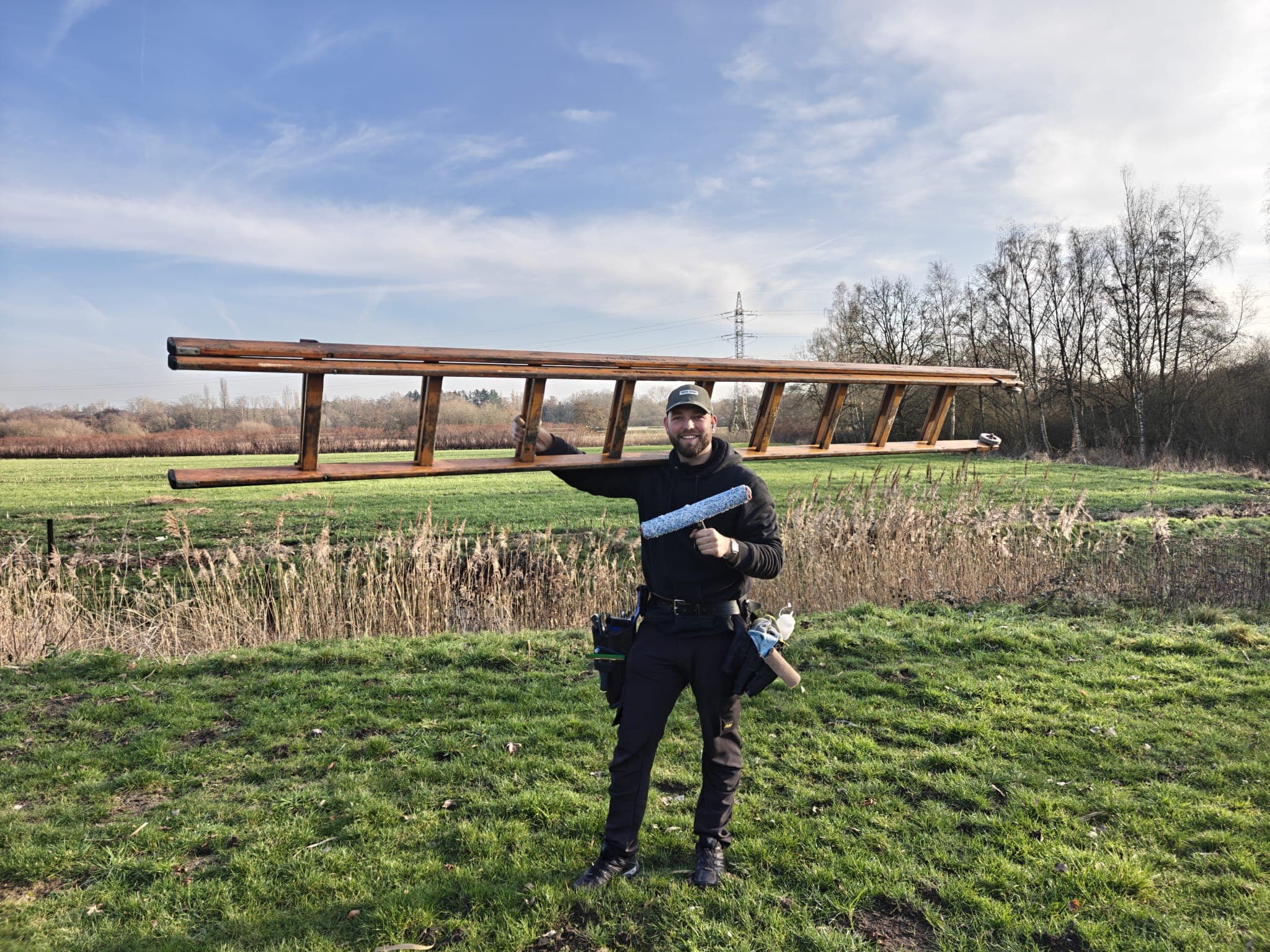 MattiWas aan het werk